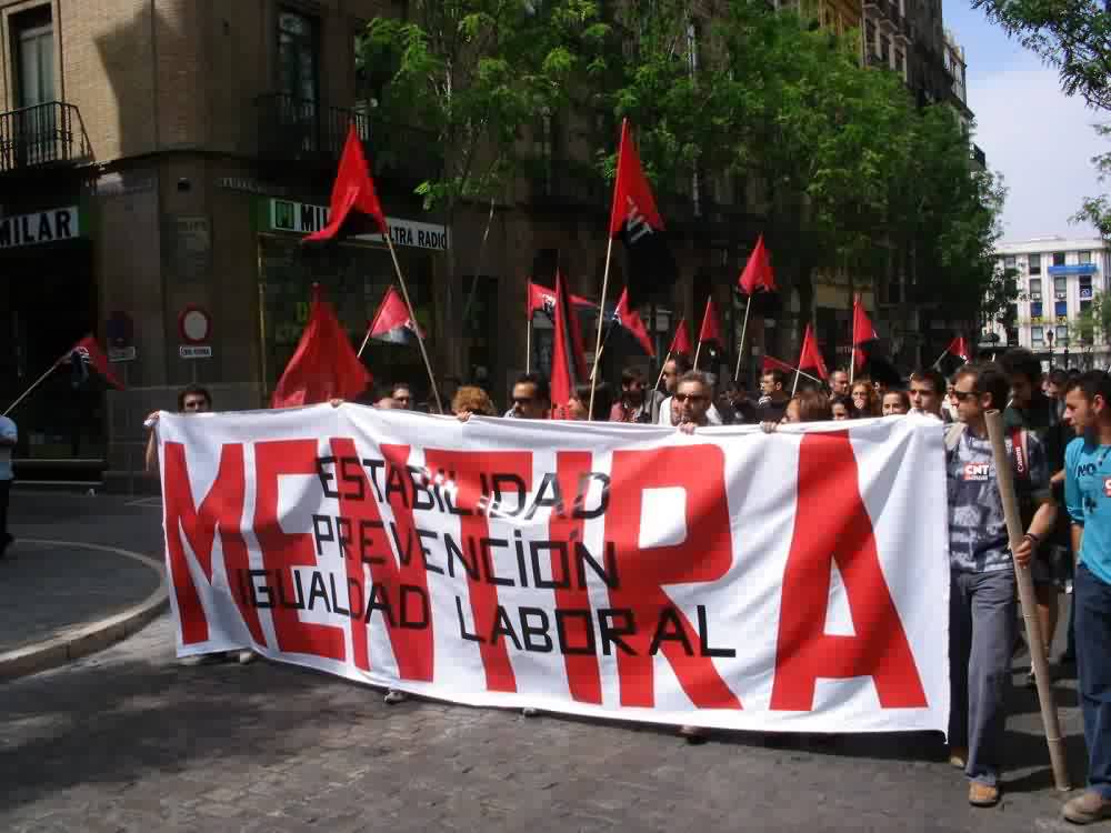 Mani CNT-Sevilla 1º Mayo