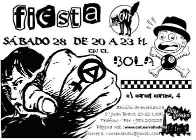 Cartel de la fiesta