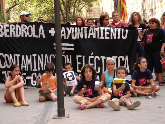 No a la contaminación eléctrica
