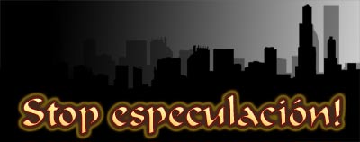 stop especulacion