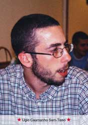 O preso independentista galego Ugio Caamanho Sam-Tisso