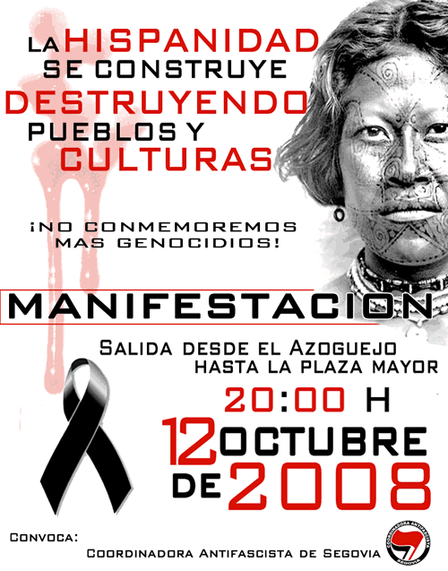 12-O: Nada que celebrar. 12o_segovia