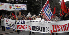 Cabeza de la manifestación