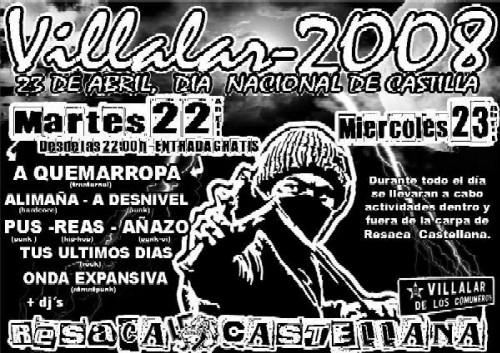 Cartel Villalar 2008