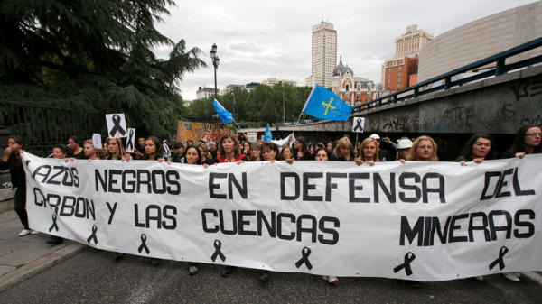 mujeres mineros