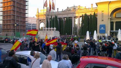 nazis plaza españa